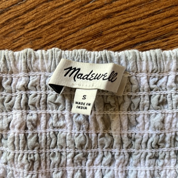 Madewell Gingham Dress. Small Midi Length with pockets and adjustable straps. - Picture 3 of 3